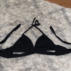 Black swim top
